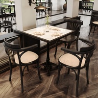 Banquettes de restaurant contemporaines sur mesure en bois et rotin, sièges de canapé de club modernes, rembourrage doux, pour salon extérieur