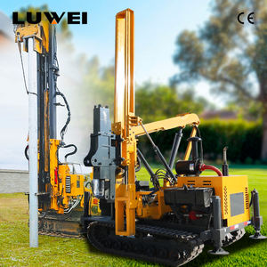 آلة دق الخوازيق الهيدروليكية التي تعمل بالديزل للتوصيل السريع، مناسبة لحواجز الطرق السريعة وتثبيت الألواح الشمسية على الأرض - Product Image 1