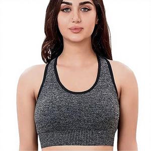 Ensemble de sous-vêtements sportifs sans couture respirants et doux pour femmes, grande taille, maintien élevé, sans armatures, 2 pièces, pour gym, fitness, entraînement et yoga - Product Image 3