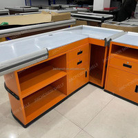 Comptoir de caisse moderne pour magasin de détail, supermarché, table de caisse, comptoir de paiement