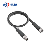 Câble de capteur M8 étanche IP65 mâle femelle connecteur direct 4 broches