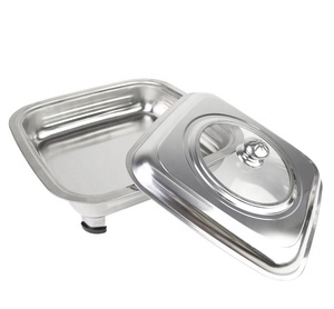 Venta al por mayor, buena calidad, servicio de <span class=keywords><strong>buffet</strong></span>, acero inoxidable, cuadrado, calentador de alimentos, catering, frotamiento de platos - Product Image 3