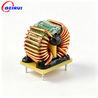 Transformateur toroïdal à noyau amorphe haute fréquence BEIRUI avec base PCB, serpentin de mode commun pour filtre EMI SMPS DIP