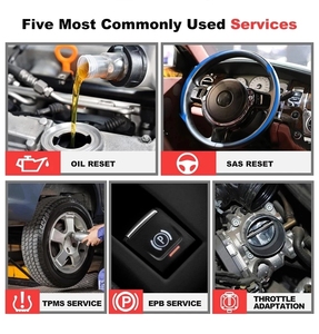 Herramienta de diagnóstico del lector de código del escáner del coche X431 CRP 129X OBD2 con reinicio para el motor ABS SRS PK - Product Image 5