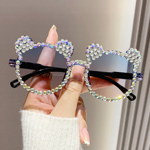 Korean Version Children's Cute and Fashionable UV Resistant <strong>Sunglasses</strong> <strong>for</strong> Taking Photos - Product Image 6