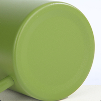 Mug à café isotherme en acier inoxydable 304, 12 oz, avec poignée, couleur personnalisable, sans BPA