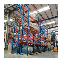 Étagères de stockage robustes de haute qualité, 5 niveaux, en métal, avec protection contre la corrosion, pour entrepôt, palettes, rayonnages