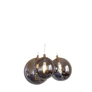 Multi Head Bubble Chandelier Round Glass Pendant <b>Light</b> For Living Room And <b>Dining</b> Room Modern Style Decorative Lighting Fixture - Product Image 5