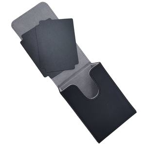 Boîte de rangement pour jeux de cartes Commander, étui en cuir pour cartes TCG avec fermeture magique - Product Image 4