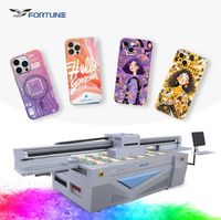 Máquina de impresión UV fácil de operar de gran formato Fortune para impresora de cama plana de vidrio acrílico 2513 UV 2513 plotter de cama plana UV
