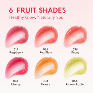 Huile à lèvres hydratante à base de fruits, effet miroir brillant, anti-transfert, pour maquillage de fête, marque privée - Product Image 3