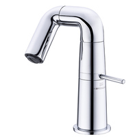Robinet de cuisine intelligent sans contact en acier inoxydable, mélangeur d'eau chaude et froide, robinets de cuisine muraux pour hôtel