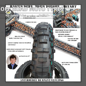 Neumáticos Tubeless para Motocicleta MARVEL <span class=keywords><strong>de</strong></span> Hanak Factory, Venta al por Mayor, Goma Enduro Motocross 140/80-18, Nuevo - Product Image 2