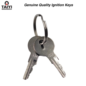 Llave de Encendido para Montacargas 556, Minicargadora, Retroexcavadora, Excavadora, Tractor de Orugas, Compatible con <span class=keywords><strong>Ford</strong></span>, New Holland, Hyster, Yale - Product Image 1