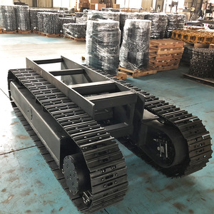 Tùy chỉnh máy kéo loader với nhà máy sản xuất cao su theo dõi khung gầm changchai động cơ khung gầm - Product Image 5