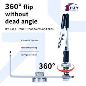 Abrazadera de componente <span class=keywords><strong>PCB</strong></span> HZY, rango de 1-3mm, durabilidad de Metal giratoria de 360 °, adecuada para reparación de teléfonos móviles, fijación de placa base - Product Image 3