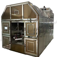 Four de crémation classique écologique pour animaux de compagnie et bébés, sans fumée, conteneurisé et mobile pour crématorium funéraire - Vente directe usine