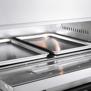 <span class=keywords><strong>Four</strong></span> à convection électrique industriel de haute qualité en acier et équipement de boulangerie en acier inoxydable pour l'application de pizza de restaurant - Product Image 3
