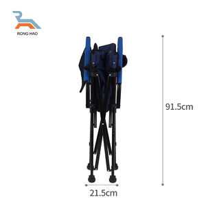 Silla de camping Plegable ligera Silla de playa plegable al aire libre con portavasos - Product Image 5