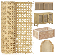 Vente en gros de cannes en rotin naturel de qualité AAA, écologiques, tressées, pour meubles d'intérieur et de patio, design Art Déco