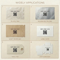 Machine de codage et d'indexation automatique par jet d'encre Willita WLD-YP100 |   Imprimante de codes QR pour la date et le numéro de lot sur convoyeur pour sacs, cartons et boîtes