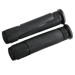 Poignées de guidon de vélo 13 cm 22,2 mm en PVC noir antidérapantes pour VTT - Product Image 2