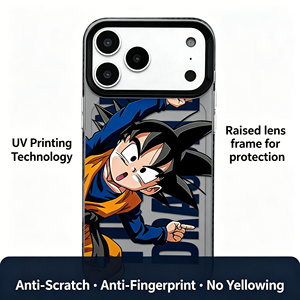 เคสโทรศัพท์กันรอยขีดข่วนลายตัวอักษรการ์ตูนนักรบหนุ่มสีน้ำเงินสดใสสำหรับ <span class=keywords><strong>iPhone</strong></span> 17/15 <span class=keywords><strong>PRO</strong></span> <span class=keywords><strong>MAX</strong></span> & PLUS SERIES - Product Image 4