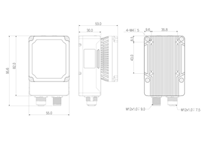 Hikrobot MV-SC3050XC-08M/12M/16m-wbn Mono 5MP độ dài tiêu cự tầm nhìn máy ảnh công nghiệp thông minh máy ảnh - Product Image 5