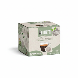 Bialetti 50 Capsule Riutilizzabili in Carta ESE 44mm Miscela Cremosa Set 0,13€/capsula - Product Image 2