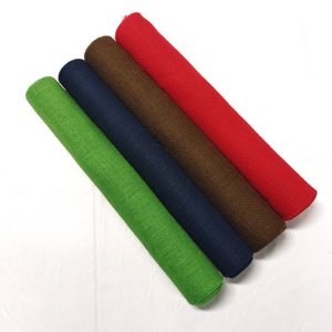 50 cm Width Brown Woven <strong>Dyed</strong> Jute <strong>Burlap</strong> <strong>Fabric</strong> for Crafts - Product Image 4