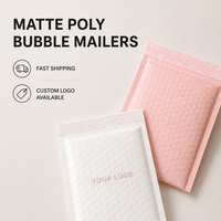 Enveloppes d'expédition en polybulle blanches GDCX prêtes à être expédiées, impression personnalisée, résistantes à l'humidité et à la poussière