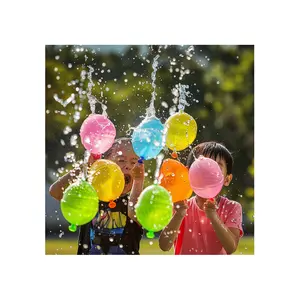 Water Balloons Wholesale ic Splash Balls Refillable Pack For Kids Water Ball Summer Silicone Water Balloon