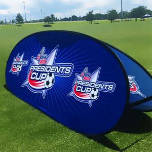 ป้ายโฆษณาพับได้แบบพกพาสำหรับใช้งานกลางแจ้ง ปรับแต่งได้ สองด้าน พับเก็บได้ รับรองโดย TUV รูปทรงกลม ขายส่งจากโรงงาน - Product Image 4