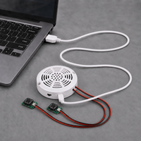 Boîtier vocal MP3 USB Type-C enregistrable, double bouton, lecture programmée, personnalisable, 4 Mo 8 Mo pour jouet en peluche pour le sommeil et le confort