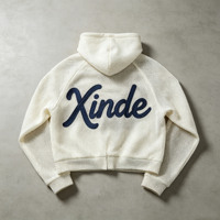 Fabricant Principal de Sweats à Capuche en Maille Personnalisés, Vente en Gros, Broderie Chenille, Fermeture Éclair Intégrale, OEM, Marque Privée, Vestes en Maille Streetwear Sur Mesure