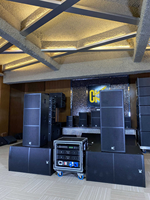 Équipement sonore de scène, grande puissance, double haut-parleur de 15 pouces, karaoké 900W RMS 3600W PEAK, système PA, DJ, événement en plein air, haut-parleurs pleine gamme