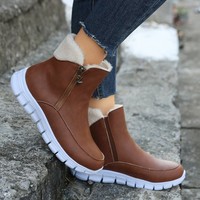 Vente en gros directe d'usine bottes d'hiver pour dames bottes épaisses bottes de neige de marque de créateur pour femmes