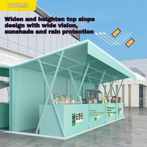 HOUMU  Étal de marché nocturne commercial, stand d'activités pour célébrités d'Internet, marché alimentaire en plein air, tente de marché avec tissu Oxford - Product Image 1