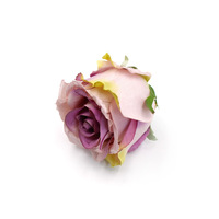 Fabrik 8*8cm bulbarrische Rosen köpfe Künstliche Rosen köpfe Künstliche Seiden rosen blüten kopf