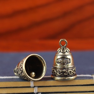Portachiavi vintage in ottone Dingtong, campanella antica, pizzo, portachiavi per <span class=keywords><strong>auto</strong></span>, ciondolo, accessorio, piccolo, regalo per uomo - Product Image 4