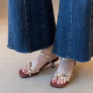 Sandalias francesas populares 2026 con tacón grueso, suaves y cómodas, fáciles de poner, para mujer, para uso en exteriores en verano. - Product Image 2