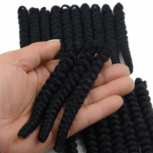 Cabello Rizado Español de 8 Pulgadas para Trenzas, 250g, Suave y Natural, Estilo Havana Curl Twist, Extensiones de Cabello Afro Sintético para Crochet - Product Image 5