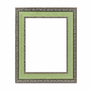 Vintage Wood Rectangle Creative Photo <strong>Frame</strong> 10x10 <strong>13x18</strong> 20x25 30x40 A3 Silver Green Color Wholesale - Product Image 2