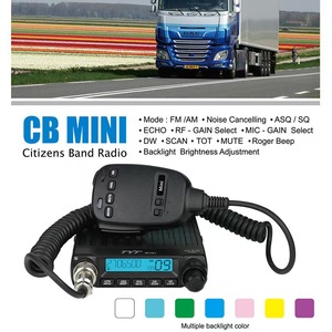 Radio mobile <span class=keywords><strong>CB</strong></span> MINI 24.715MHz-30.105MHz <span class=keywords><strong>SSB</strong></span> AM FM USB LSB à ondes courtes avec écran pour communication marine embarquée ou montée sur véhicule - Product Image 2