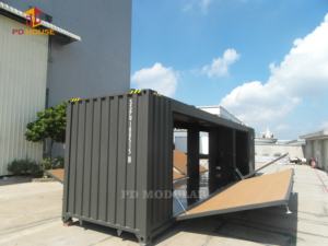 Récipient étendu Cabine modulaire préfabriquée <span class=keywords><strong>de</strong></span> luxe mobile Magasin d'alimentation Loisirs temporaires Affaires Comptoir <span class=keywords><strong>de</strong></span> bar <span class=keywords><strong>de</strong></span> fête en plein air - Product Image 2