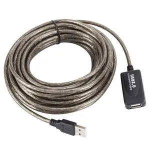 Câble d'extension USB2.0 5m 10m 15m USB2.0 mâle à femelle câble d'extension de caméra vidéo