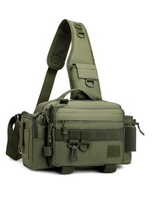 OEM Multifunctional Lure <b>Bag</b> Large Storage Waterproof Single Shoulder Fishing Crossbody <b>Bags</b> for Outdoor Sports - Product Image 2