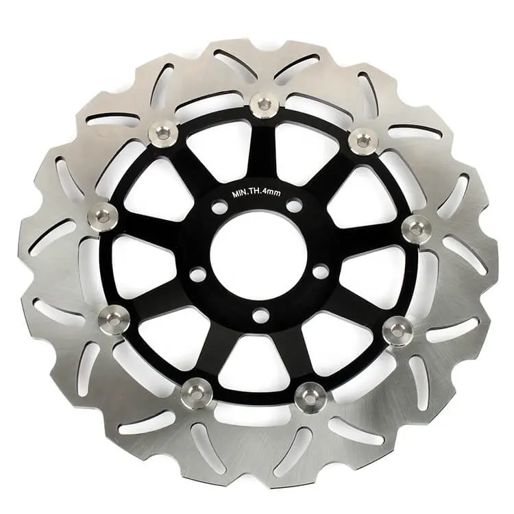 Nuovo Design personalizzato moto piatto disco freno moto rotori per Kawasaki moto da strada