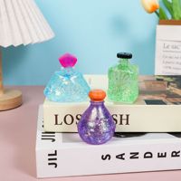 Nouveau Design TPR Glitter Maltose Parfum Squeeze Parfum Bouteille Série Décompression Soulagement Du Stress Stress Fidget Toy