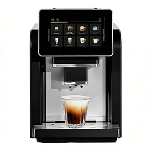 เครื่องชงกาแฟ WS817 หน้าจอ HD 7 นิ้ว สำหรับคาปูชิโน ลาเต้ เอสเพรสโซ่ แบบอัตโนมัติเต็มรูปแบบ สำหรับใช้ในเชิงพาณิชย์ - Product Image 1